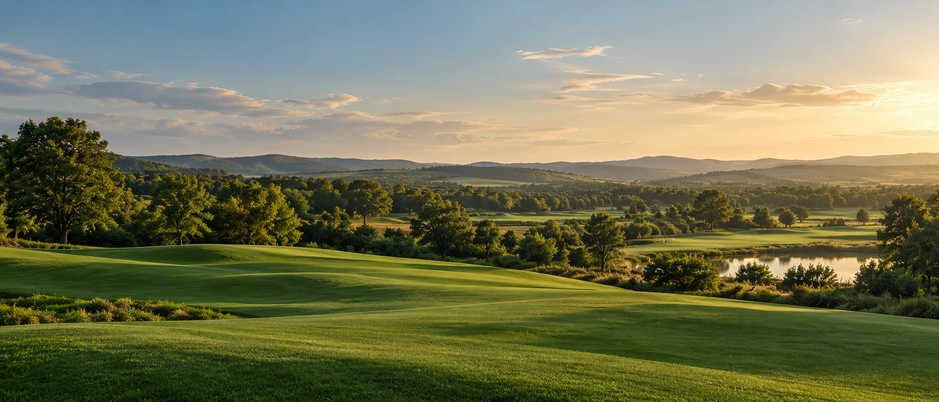 Golf scenery - view 1